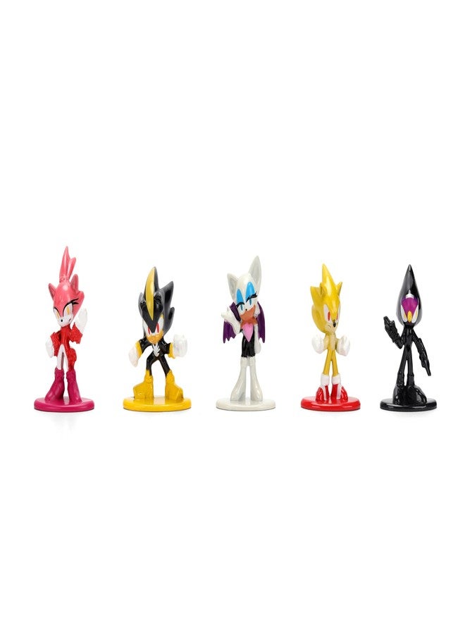 Jada Sonic The Hedgehog Nano Metalfigs 18 Pack Series 2 Die-Cast Figure Set - Includes Sonic, Shadow, Amy Rose, Rouge Toys - Image 3